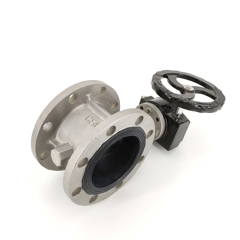 stainless steel flange butterfly valve stainless steel flange butterfly valve