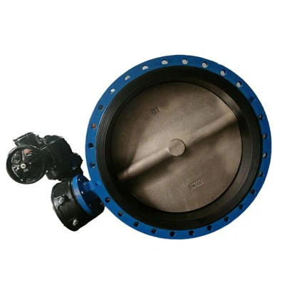 Katta diametrli elektr gardishli kelebek vana